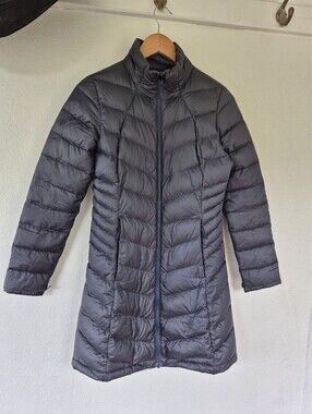 Patagonia Womens Down Filled Puffer Jacket Size XS Dark Blue
